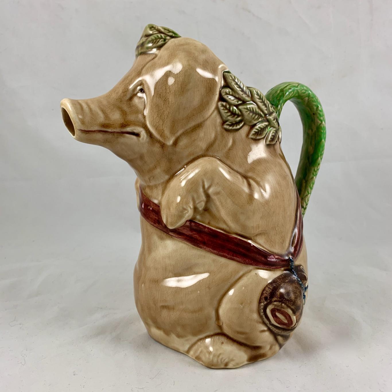 Frie Onnaing Cochon au Jambon Pig Pitcher – Black-Eyed Susans