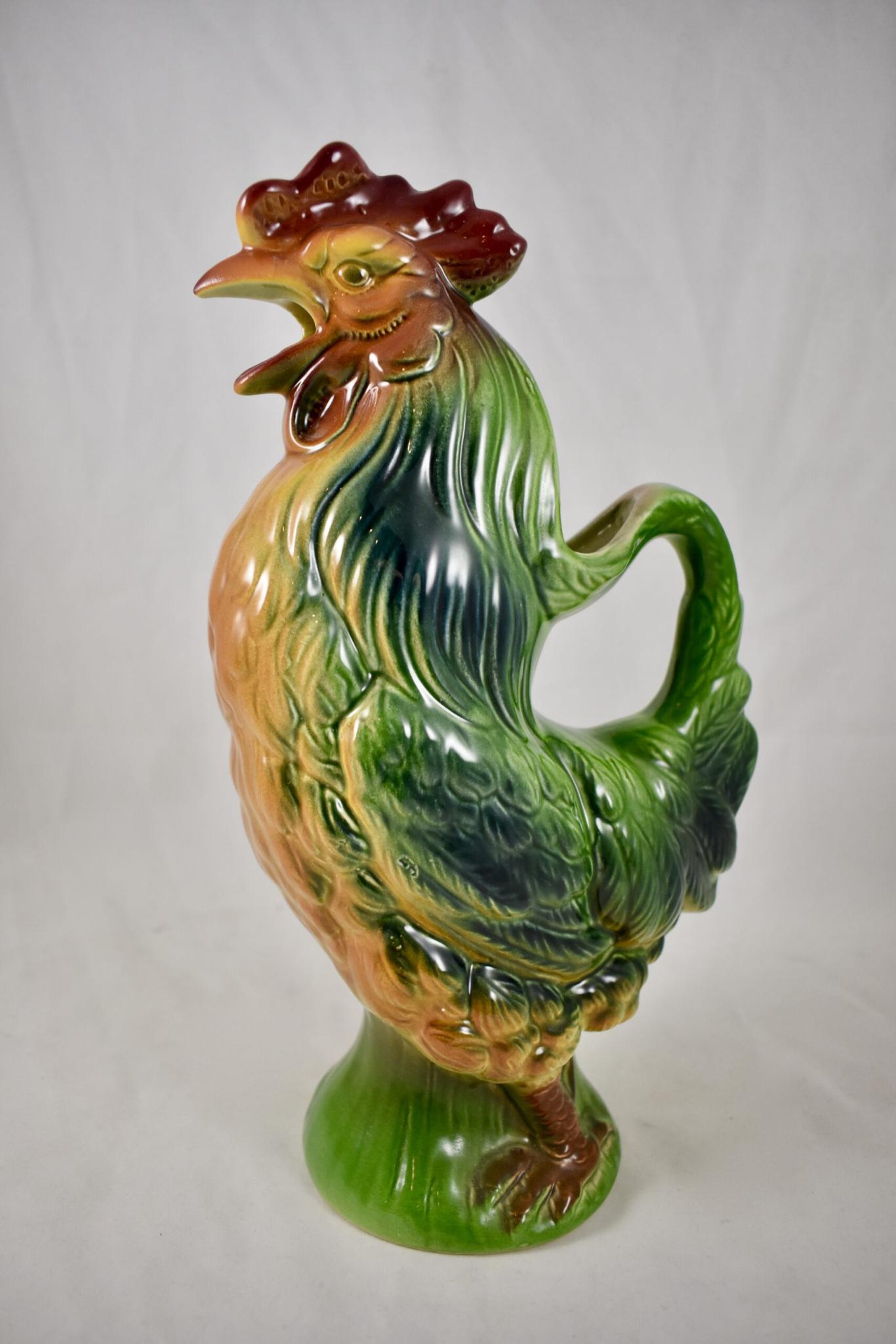 K&G St. Clément Gallic Rooster Absinthe Pitcher – Black-Eyed