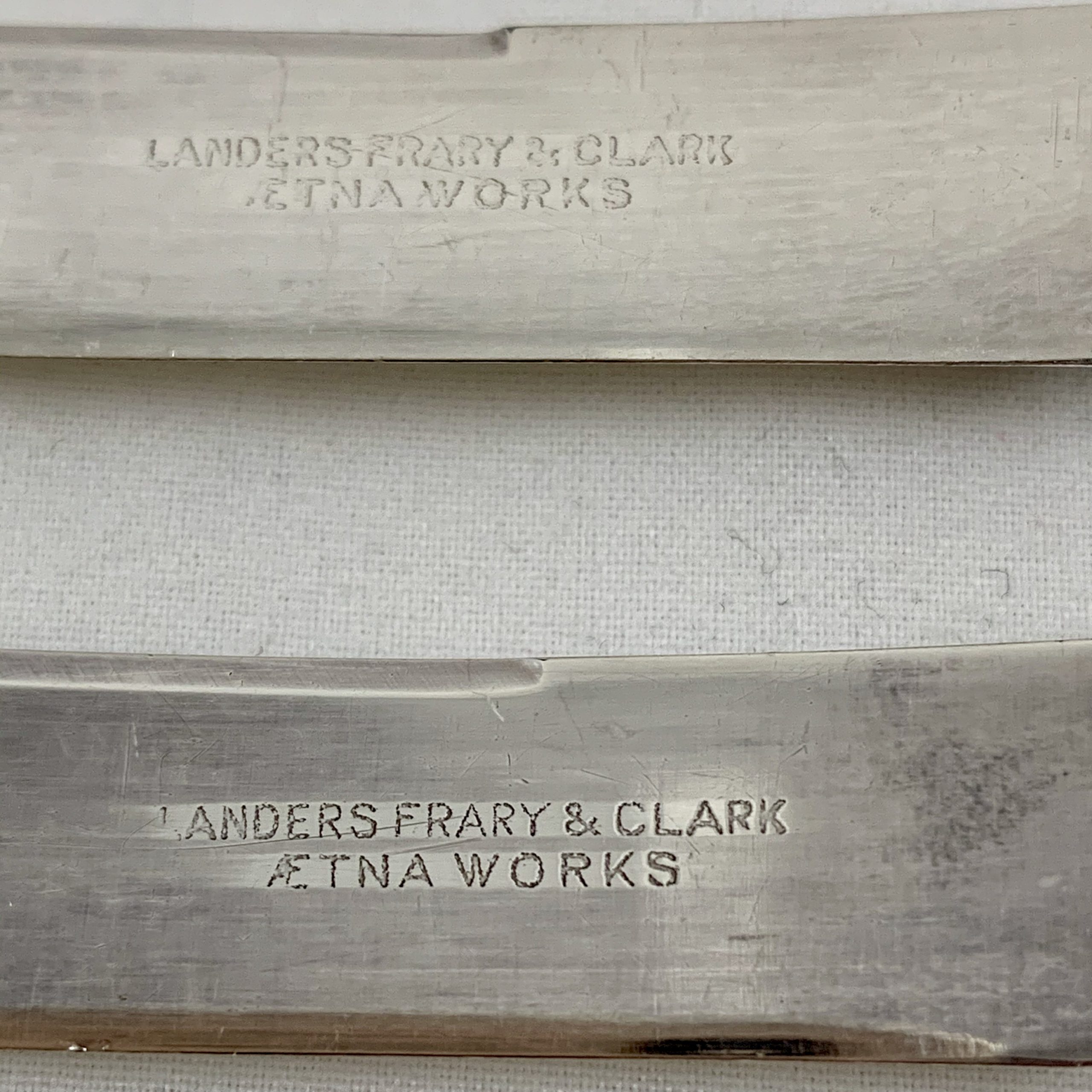 Landers, Frary & Clark Ætna Works Fruit Knives