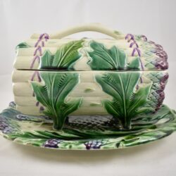 Luneville Asparagus Tureen, 3 pcs. - SOLD