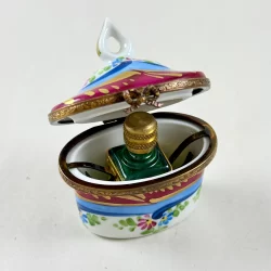 Rochard Limoges Paris Porcelain Perfume Box