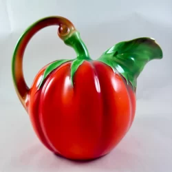 Czech Porcelain 2-Liter Red Tomato Pitcher