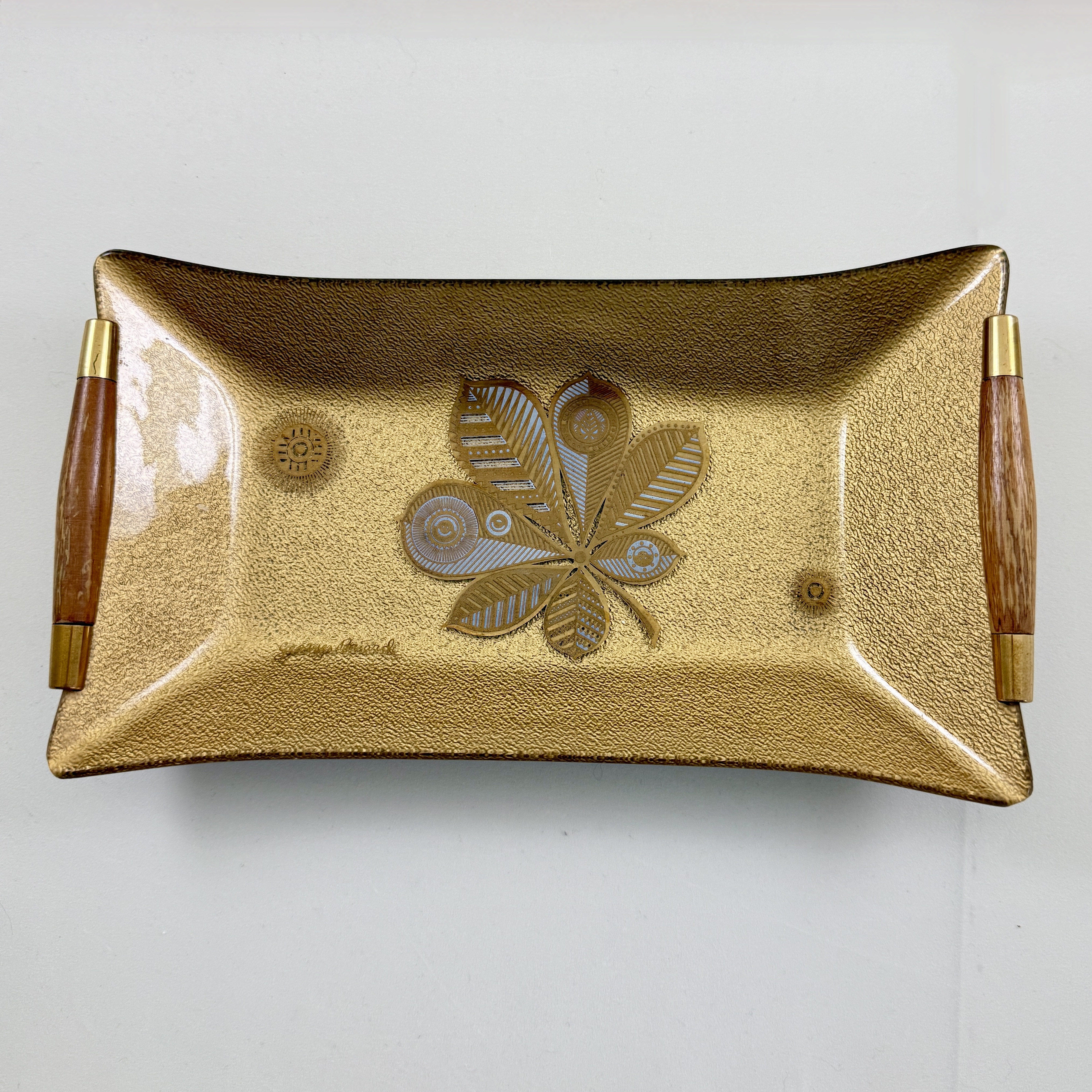 Briard Heritance Glass Tray, 1960