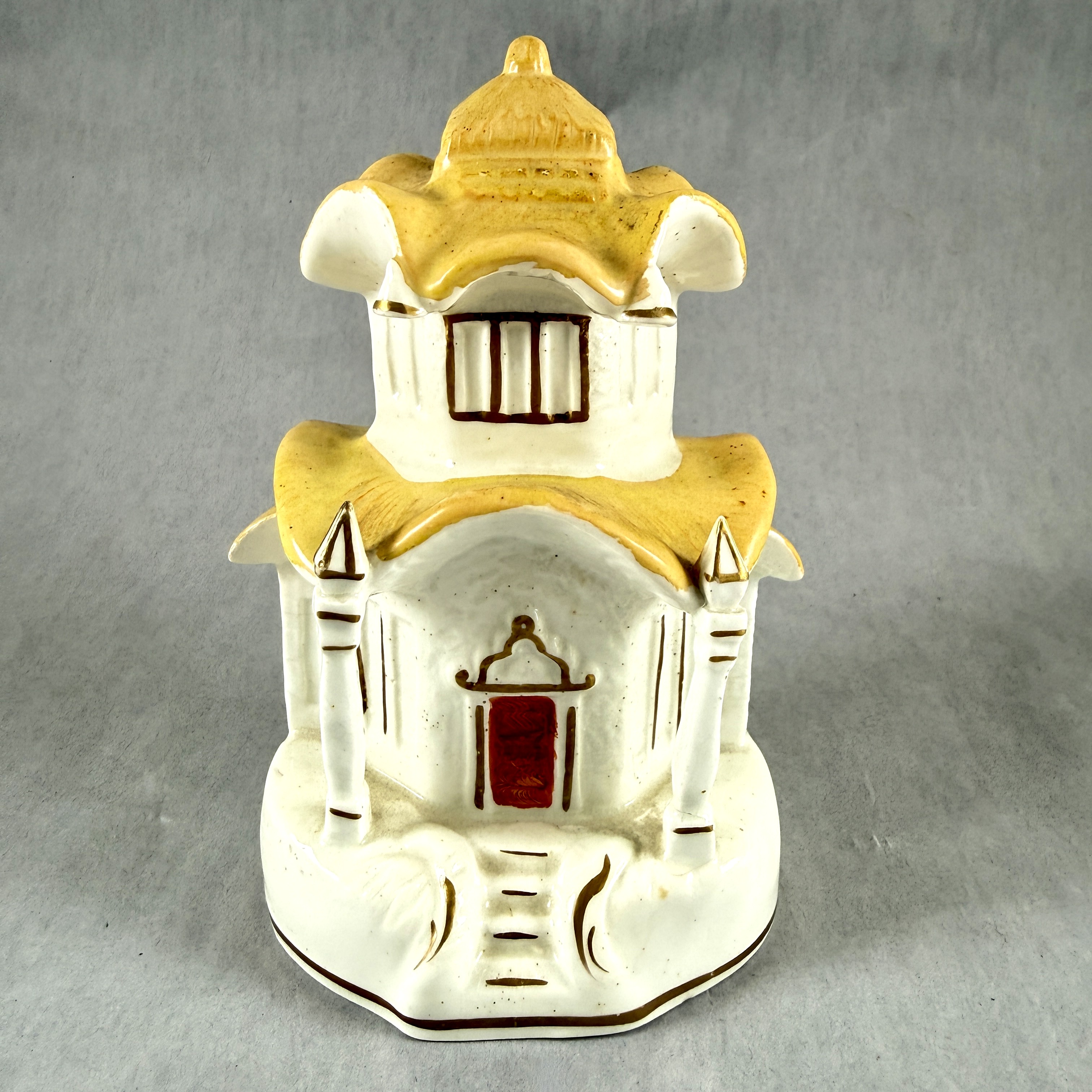 Staffordshire Thatched Roof Cottage Pastille Burner
